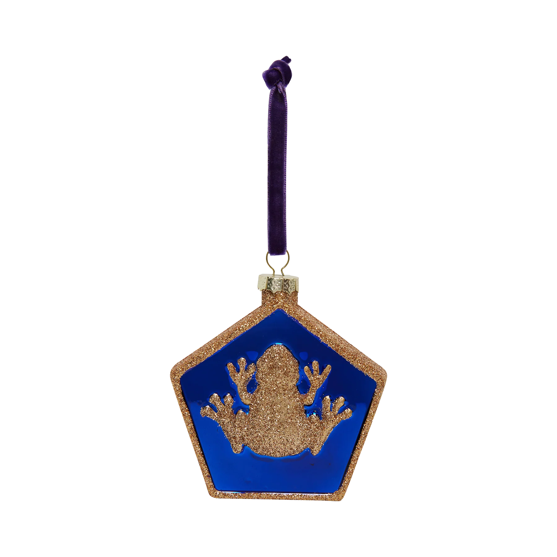 Chocolate Frog Glass Ornament - Image 2