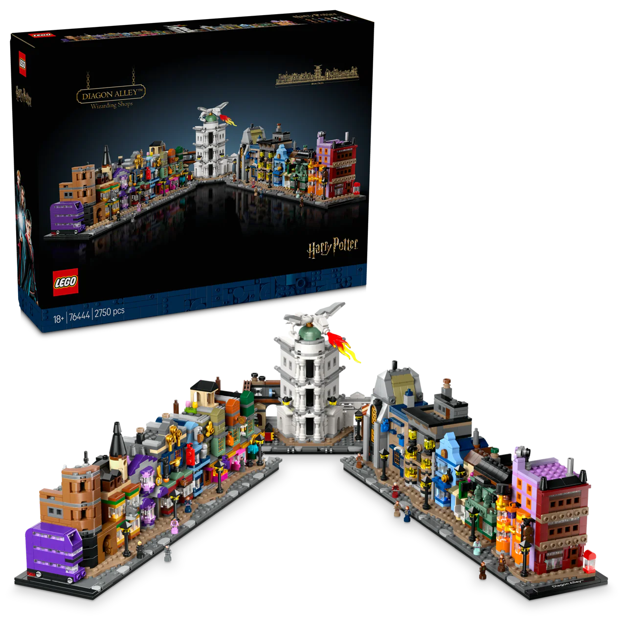 Diagon Alley Wizarding Shops LEGO - Image 3