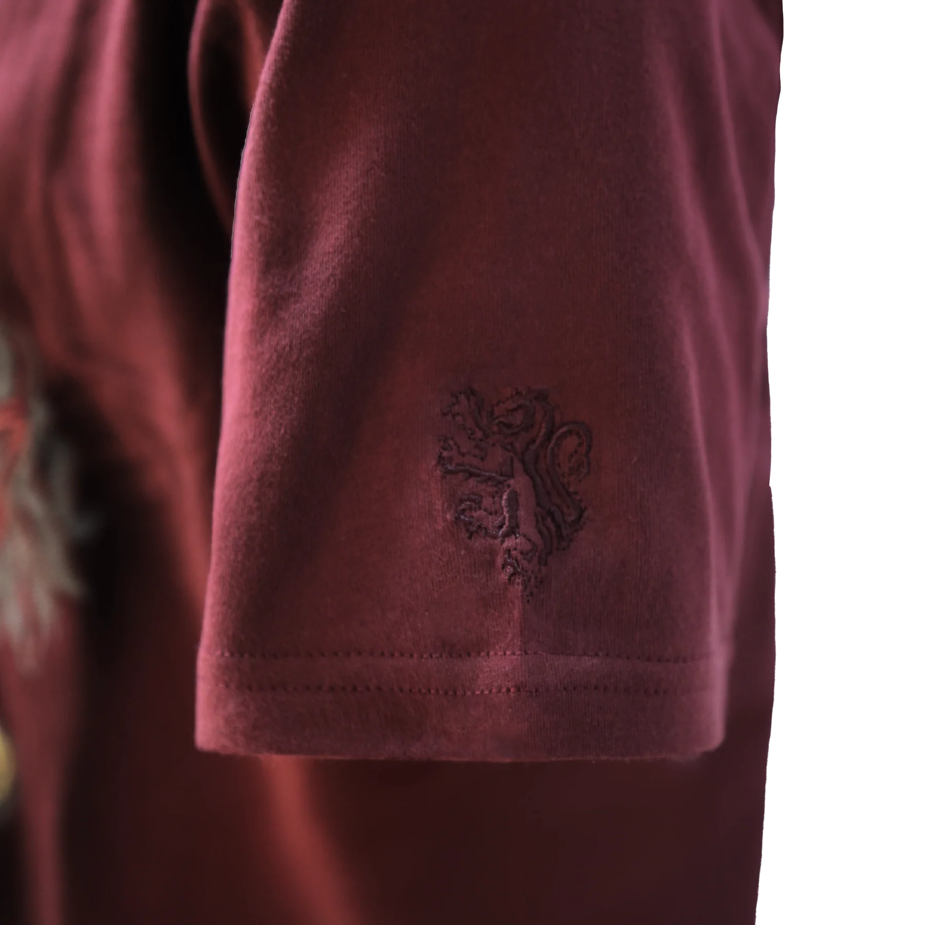 Gryffindor Embroidery Print T-Shirt - Image 3