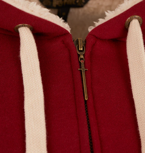 Gryffindor Fleece Hoodie - Image 4
