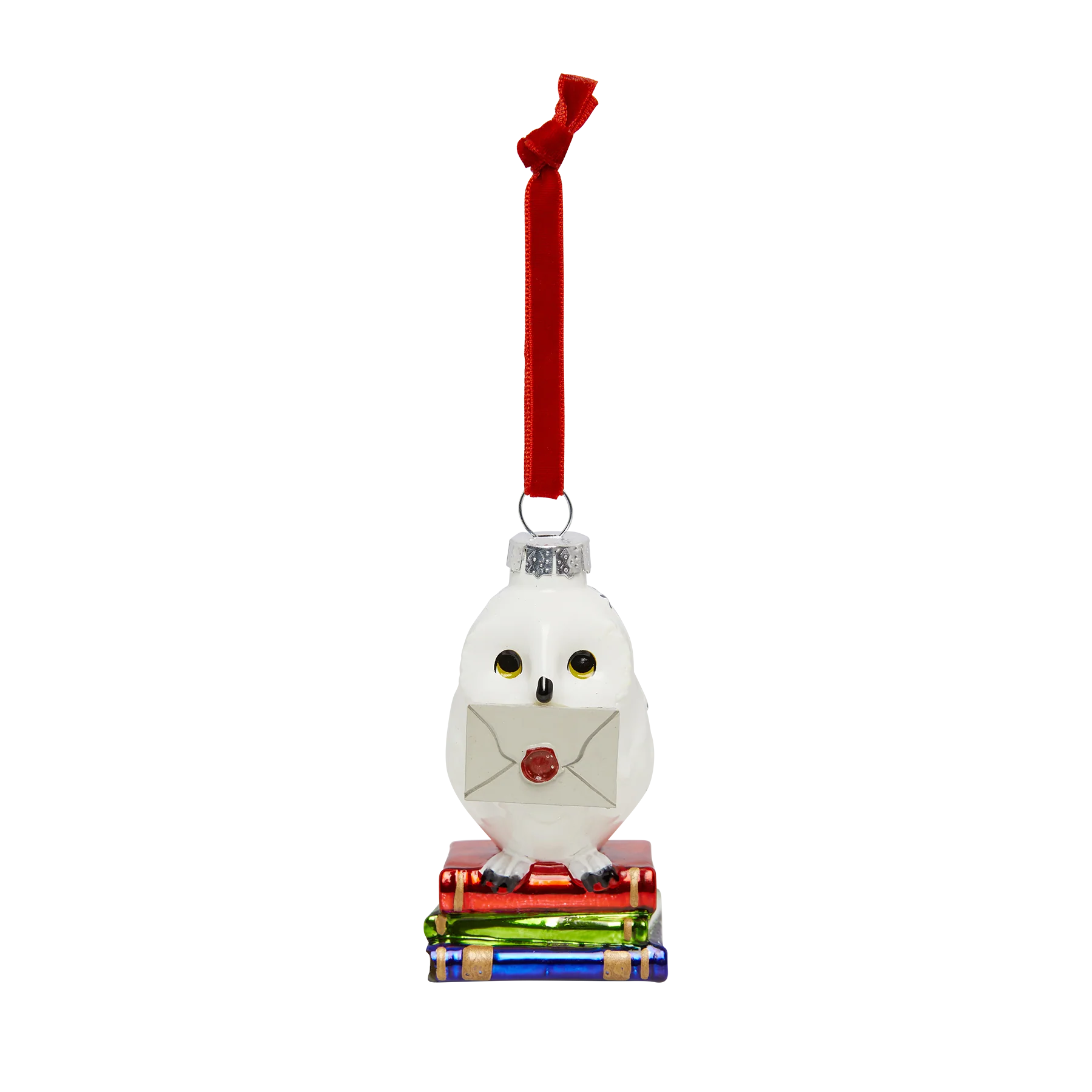Hedwig Glass Ornament