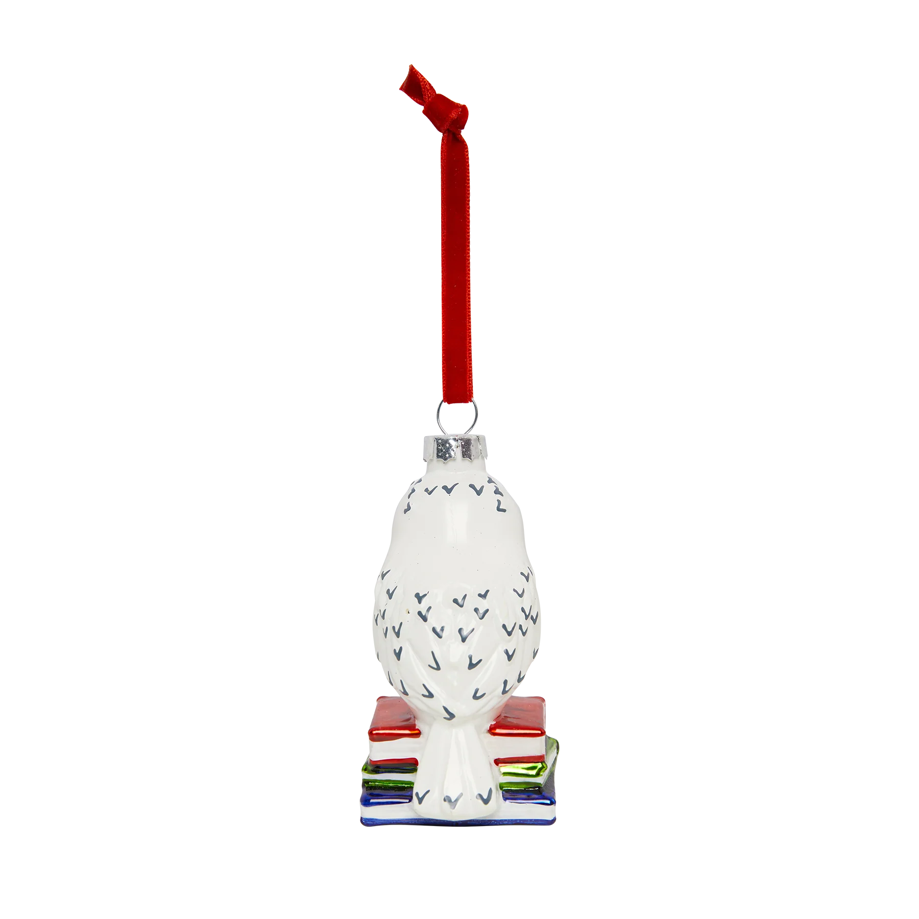 Hedwig Glass Ornament - Image 2