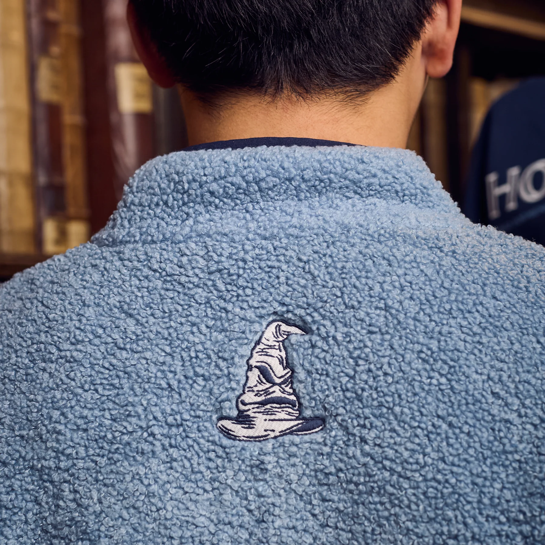 Hogwarts Crest Fleece Sweatshirt - Image 3