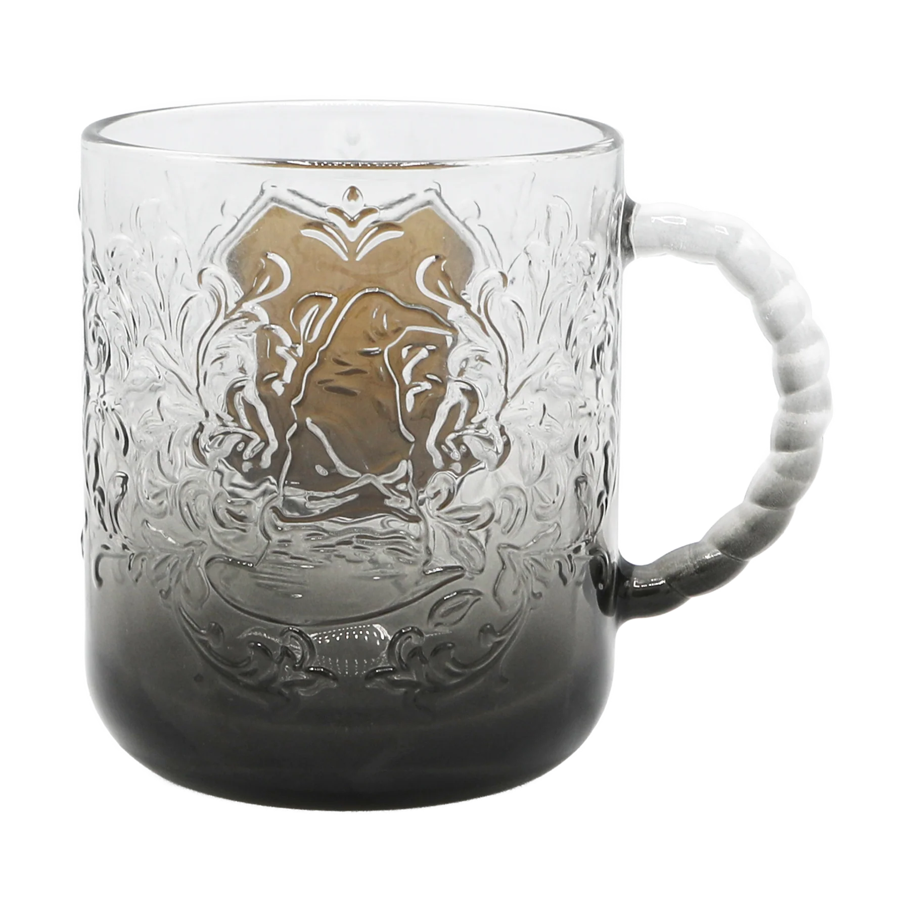 Hogwarts Crest Glass Mug - Image 4
