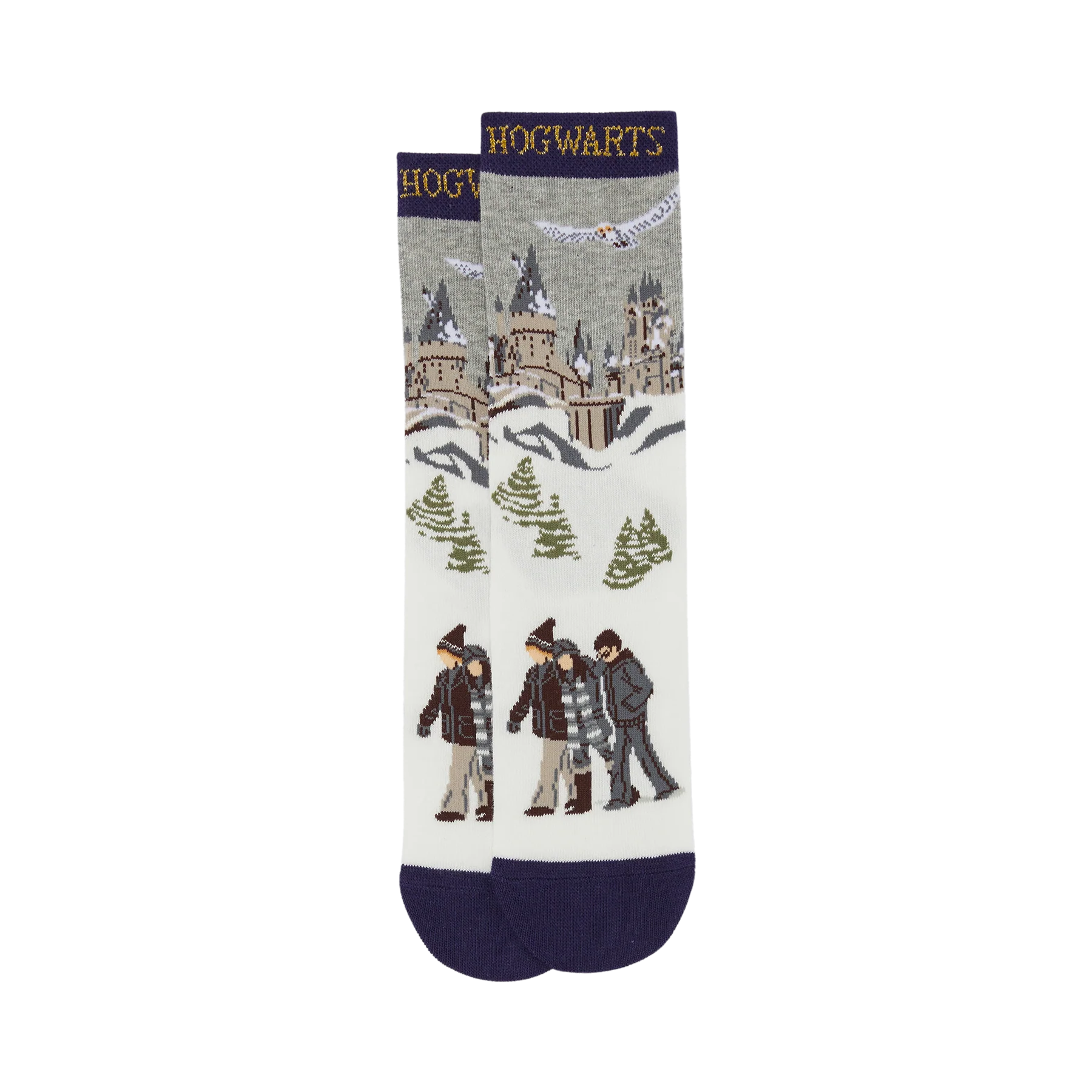 Hogwarts in the Snow 3 Pack Socks Set - Image 4