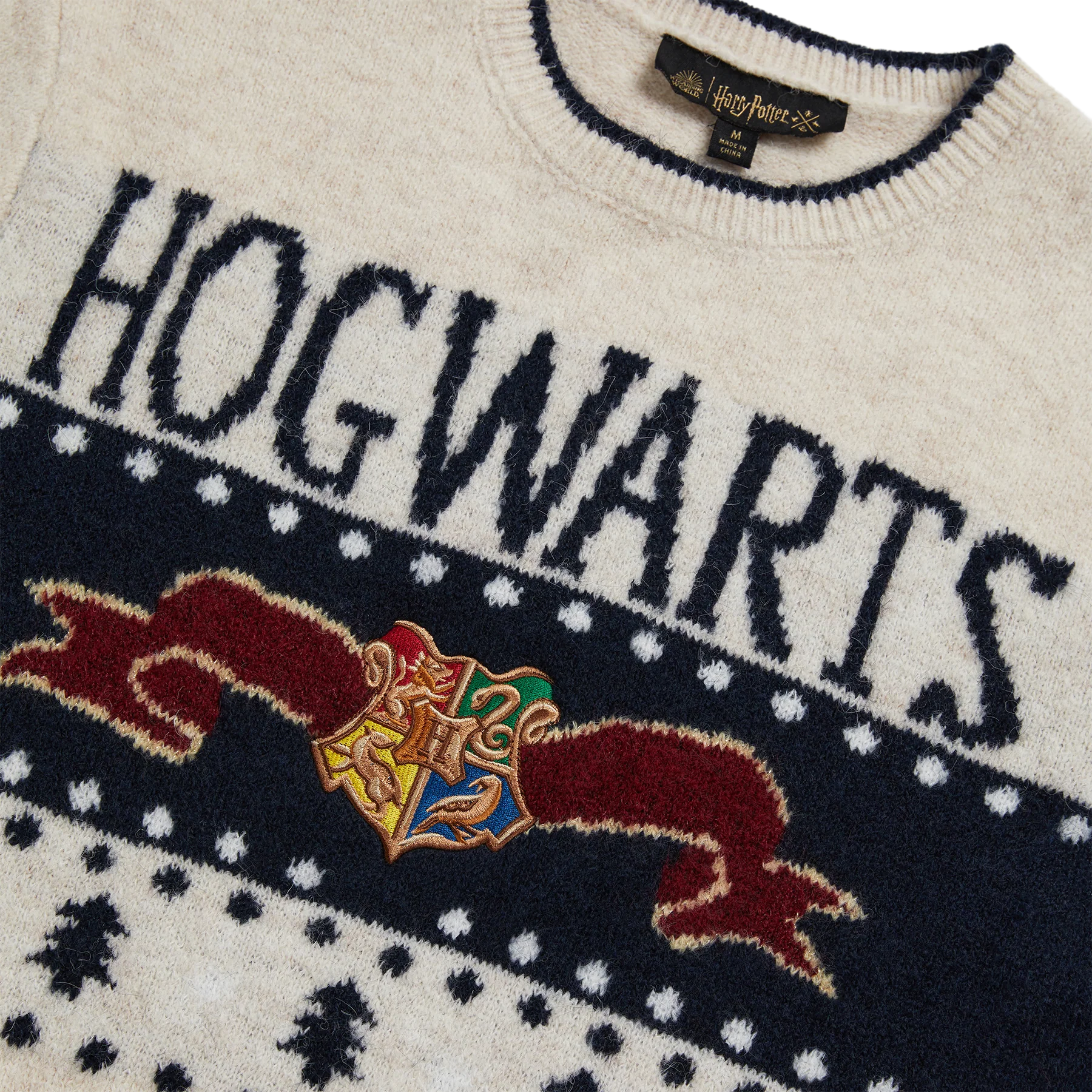 Hogwarts in the Snow Christmas Jumper - Image 3