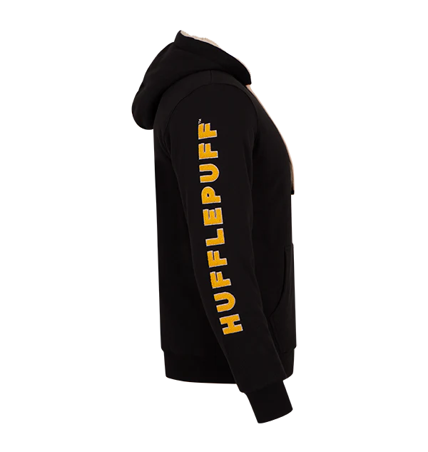 Hufflepuff Fleece Hoodie - Image 2
