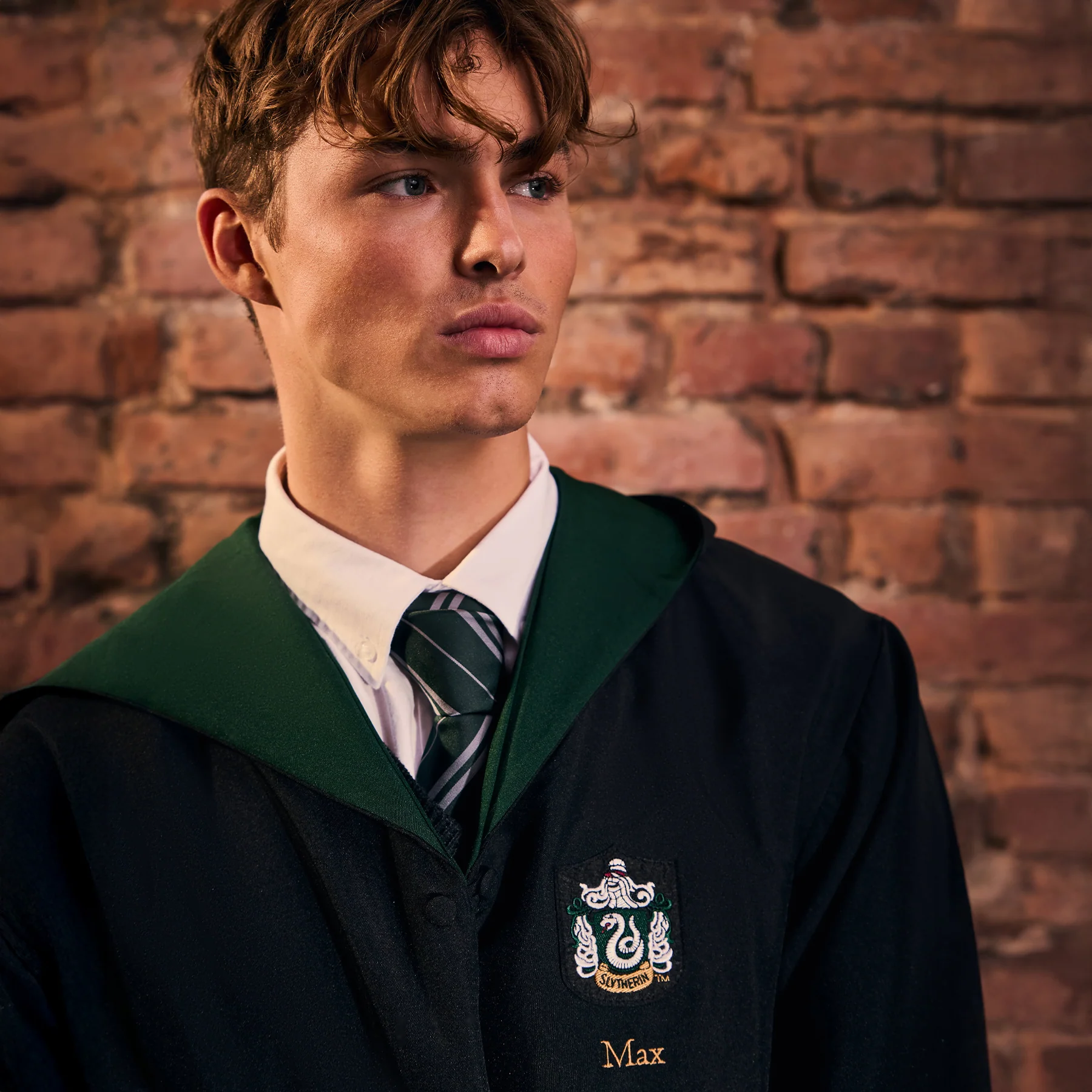 Kids Personalised Slytherin Robe - Image 4