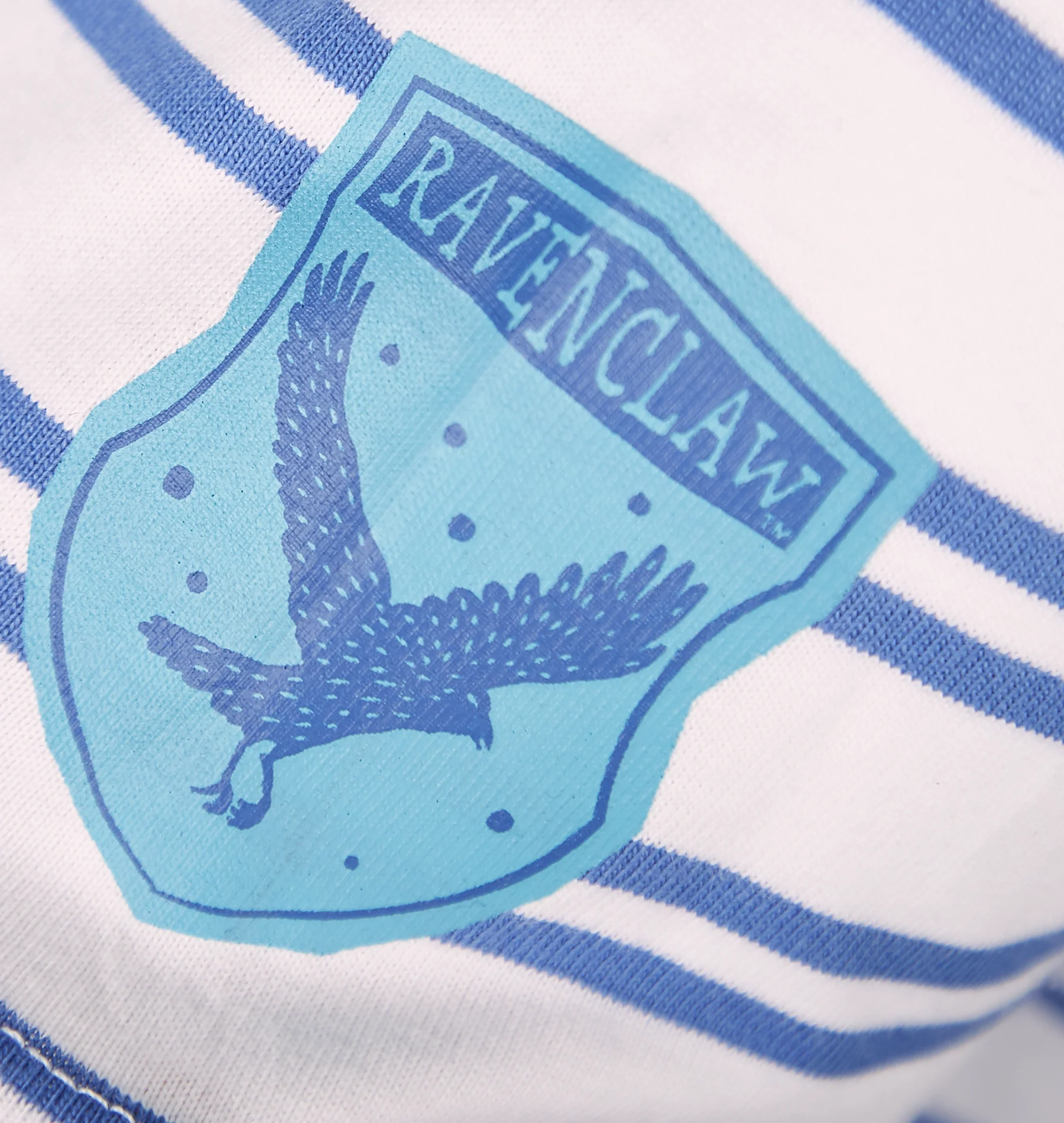 Kids Ravenclaw Striped T-Shirt - Image 3