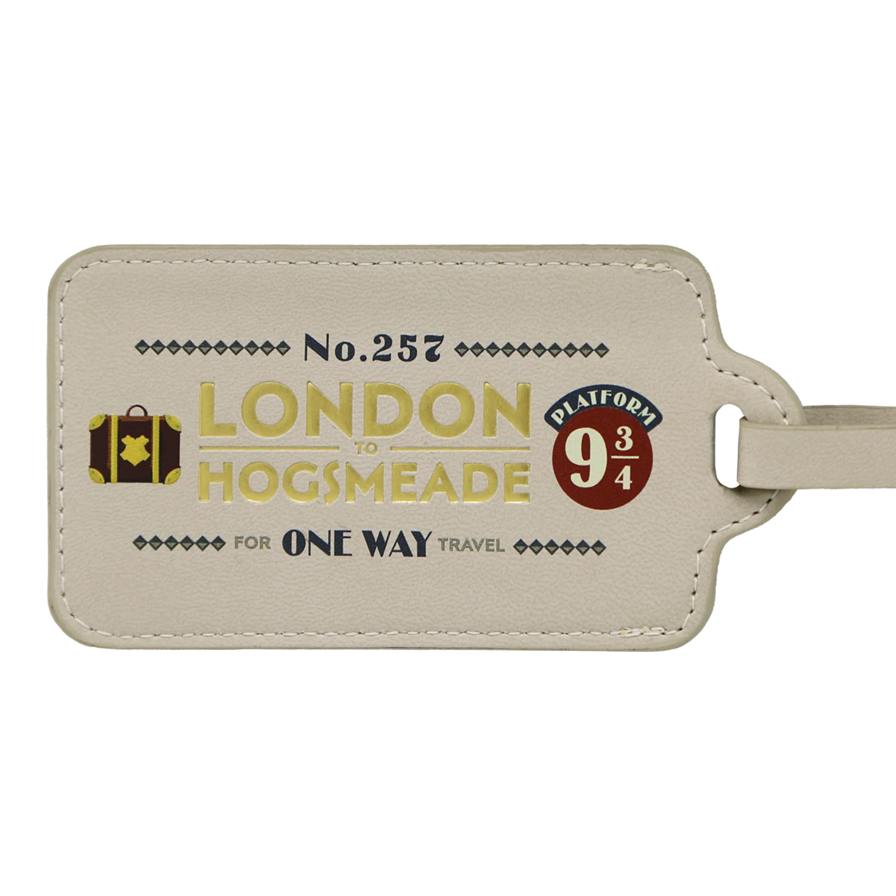 London to Hogwarts Luggage Tag - Image 3