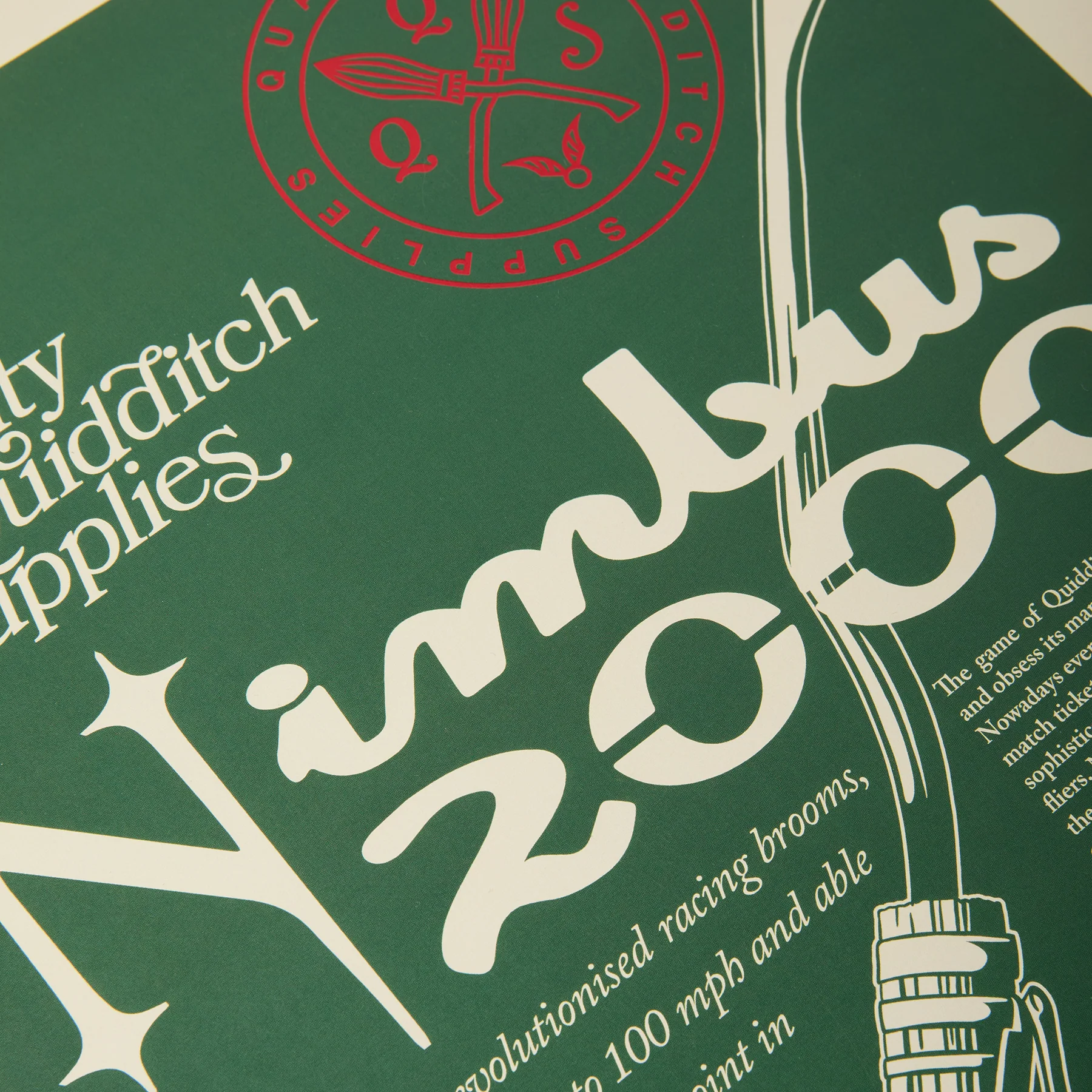 Nimbus 2000 Art Print - Image 3