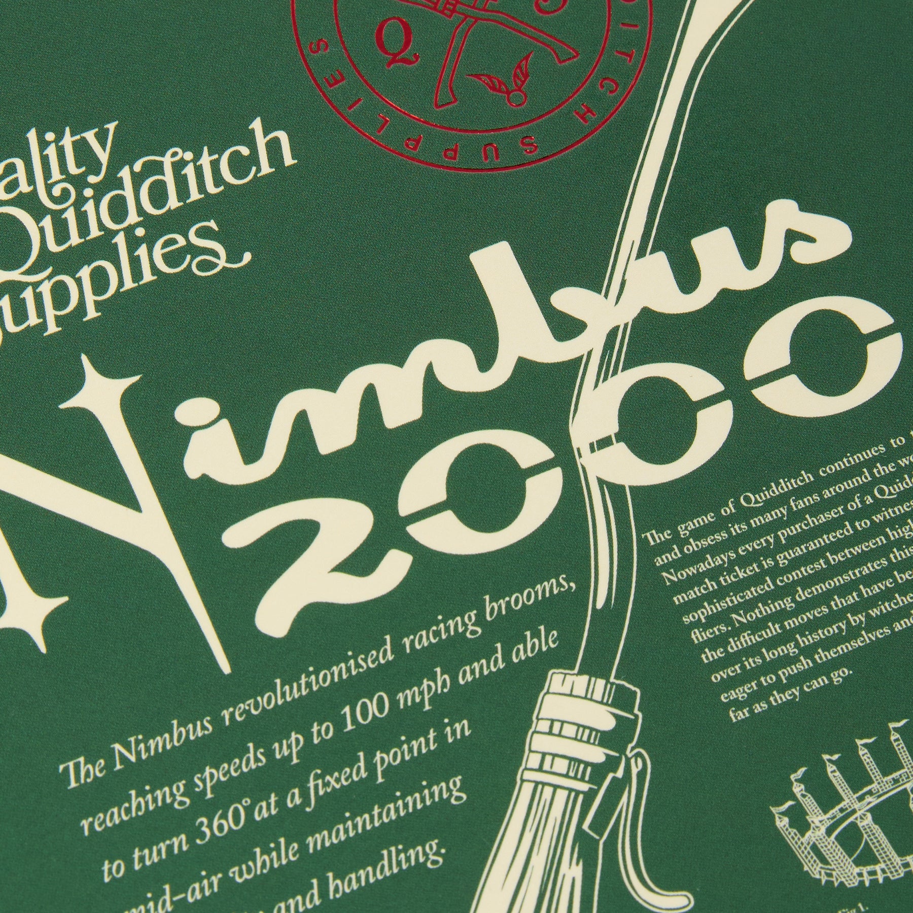 Nimbus 2000 Foiled Postcard - Image 3