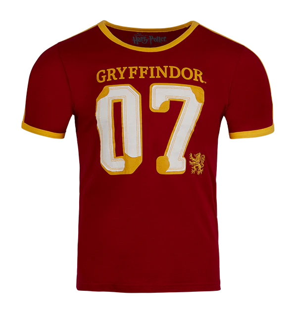 Personalised Gryffindor House Seeker T-Shirt