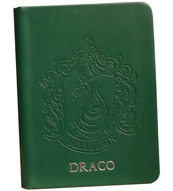 Personalised Slytherin Crest Embossed Journal - Image 5