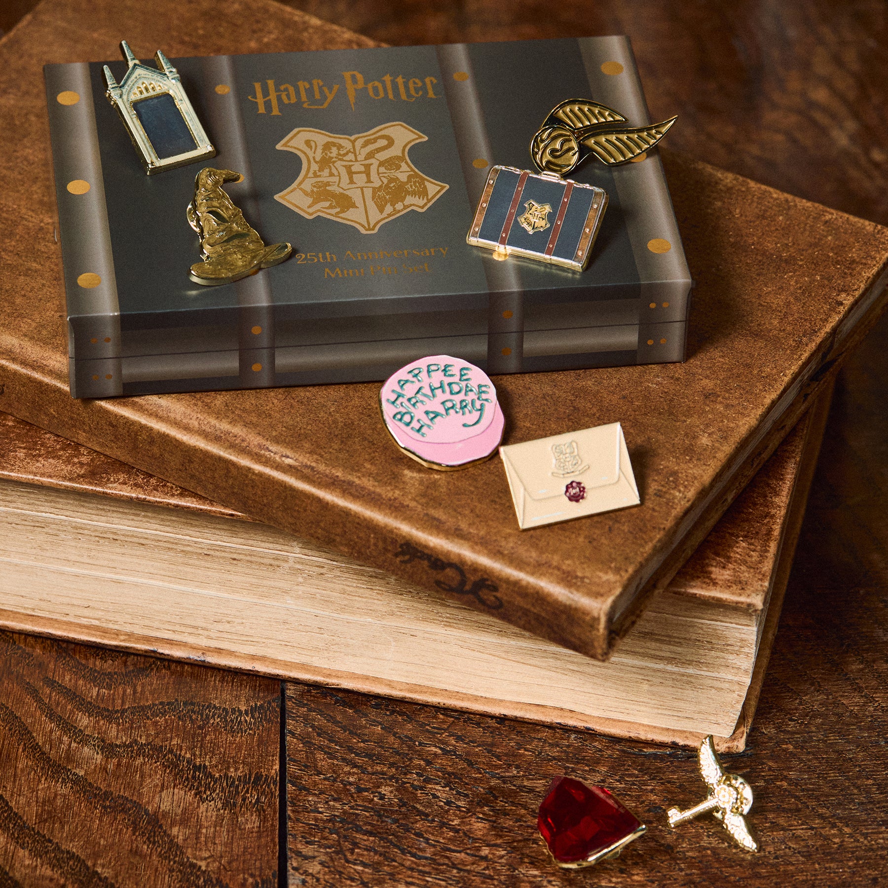 Philosopher's Stone Icon Mini Pin Set - Image 2