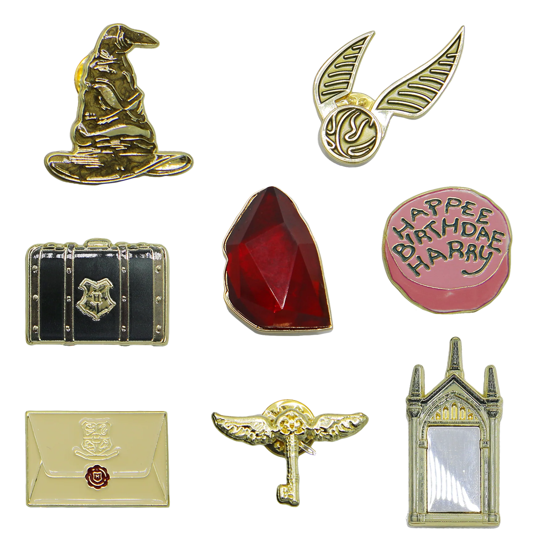 Philosopher's Stone Icon Mini Pin Set - Image 4