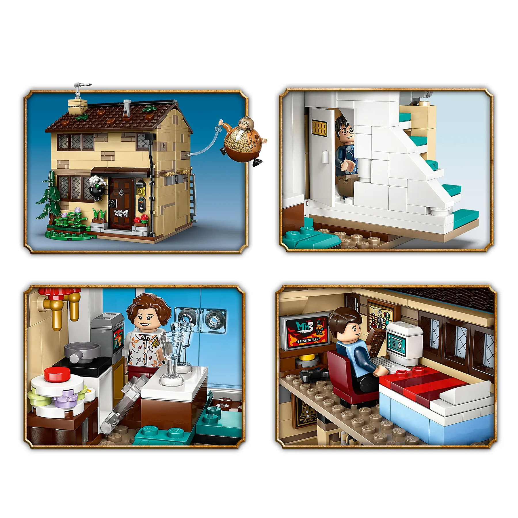 Privet Drive - Aunt Marge's Visit LEGO - Image 6
